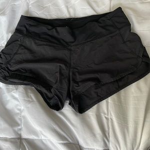 Black Lululemon shorts.